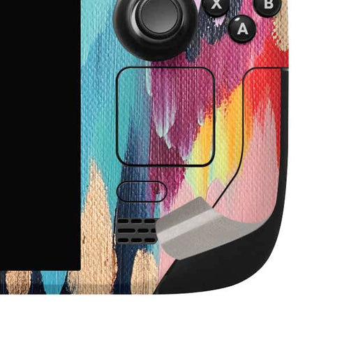 Color Melt by Etta Vee Steam Deck Handheld Gaming Computer OLED Skin