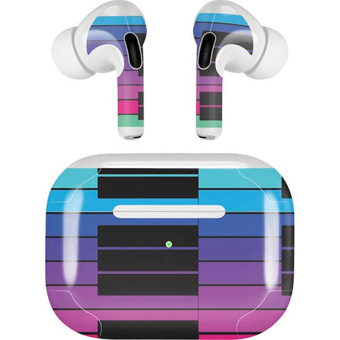 Color Piano Keys AirPods Skins