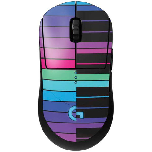 Color Piano Keys G Pro Wireless Gaming Mouse Skin
