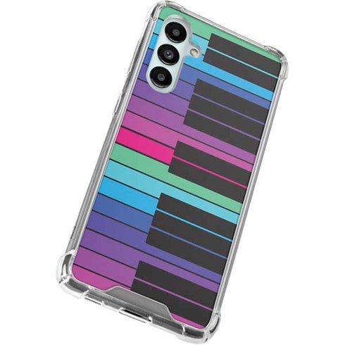 Color Piano Keys Galaxy A16 5G Clear Case