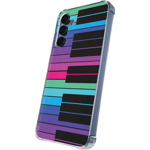 Color Piano Keys Galaxy A35 5G Clear Case