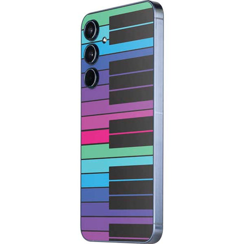 Color Piano Keys Galaxy A35 5G Skin