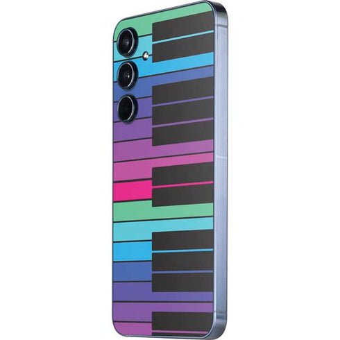 Color Piano Keys Galaxy A55 5G Skin