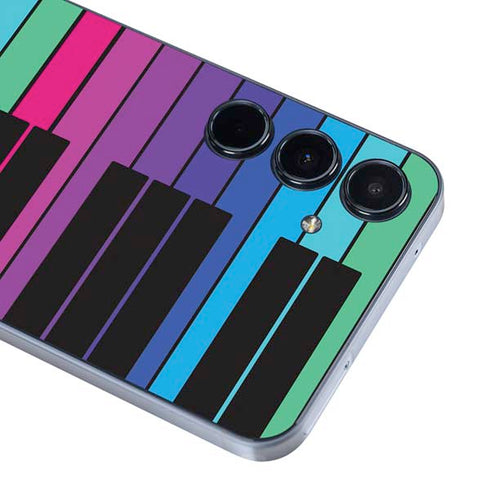 Color Piano Keys Galaxy A55 5G Skin