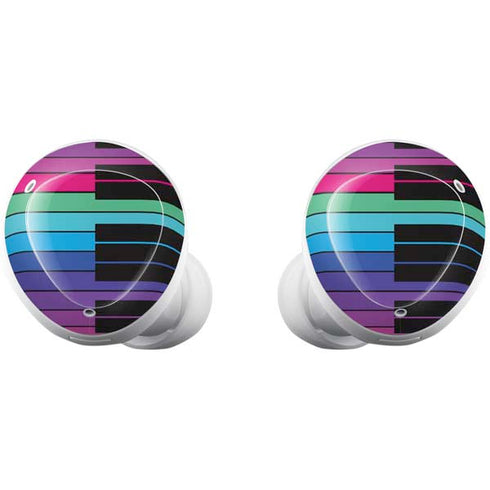 Color Piano Keys Galaxy Buds Plus Skin