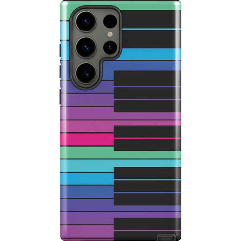 Color Piano Keys Galaxy S23 Ultra Pro Case