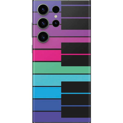 Color Piano Keys Galaxy Skins