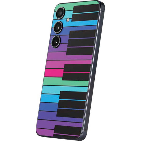 Color Piano Keys Galaxy S24 Plus Skin