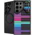 Color Piano Keys Galaxy Cases