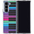 Color Piano Keys Galaxy Z Fold5 5G Clear Case