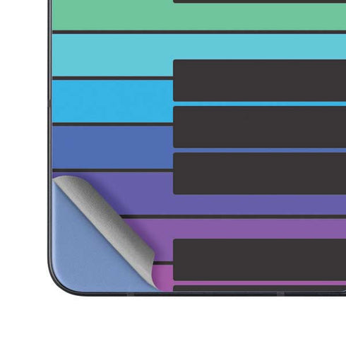 Color Piano Keys Galaxy Z Fold5 5G Skin