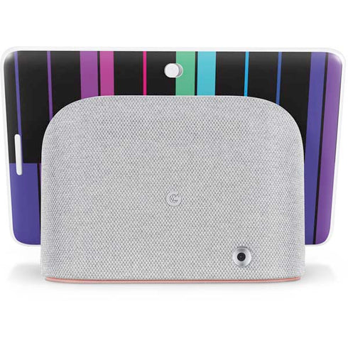 Color Piano Keys Google Home Hub Skin