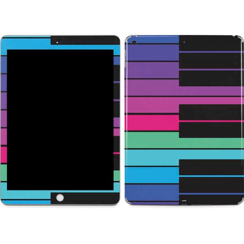 Color Piano Keys Apple iPad Skin