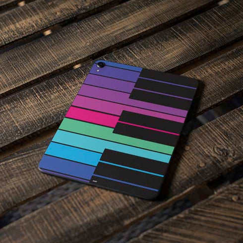 Color Piano Keys Apple iPad Pro Skin