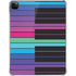 Color Piano Keys iPad Pro 11in (2024) Clear Case