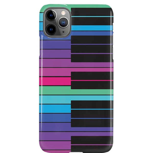 Color Piano Keys iPhone Cases
