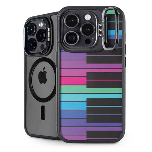 Color Piano Keys iPhone 14 Pro Max Kickstand Case