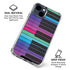 Color Piano Keys iPhone 15 Clear Case