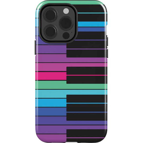 Color Piano Keys iPhone 15 Pro Impact Case