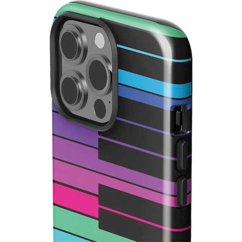 Color Piano Keys iPhone 15 Pro Impact Case