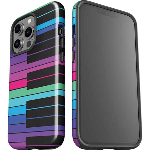 Color Piano Keys iPhone 15 Pro Impact Case