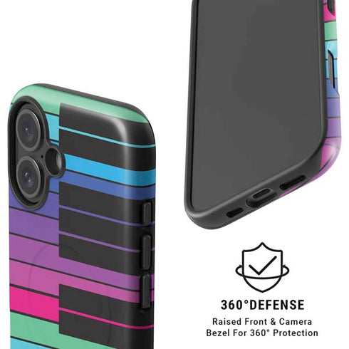 Color Piano Keys iPhone 16 Plus Magsafe Impact Case