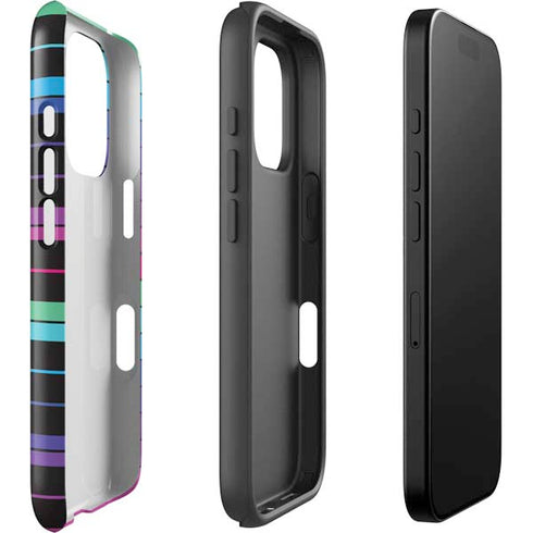 Color Piano Keys iPhone 16 Pro Impact Case