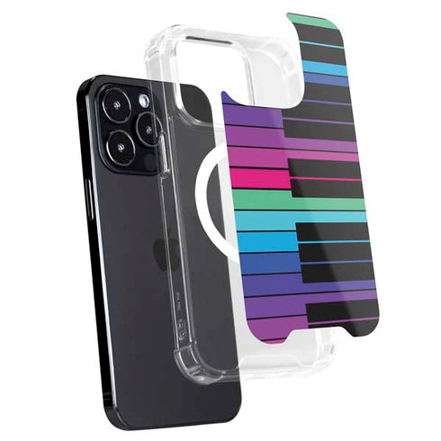 Color Piano Keys iPhone 16 Pro MagSafe Case