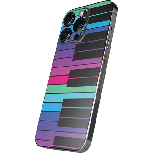 Color Piano Keys iPhone 16 Pro Max Skin