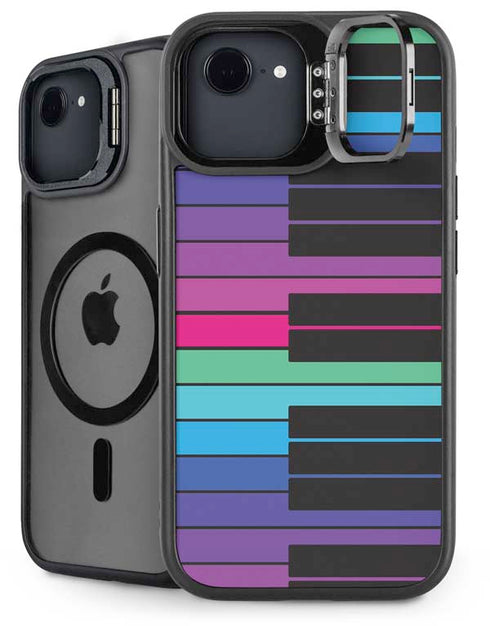 Color Piano Keys iPhone 16e Kickstand Case