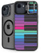 Color Piano Keys iPhone 16e Kickstand Case