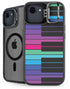 Color Piano Keys iPhone 16e Kickstand Case