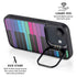 Color Piano Keys iPhone 16e Kickstand Case