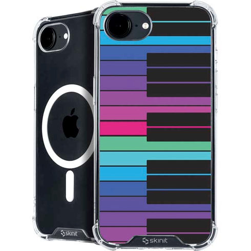 Color Piano Keys iPhone 16e MagSafe Case