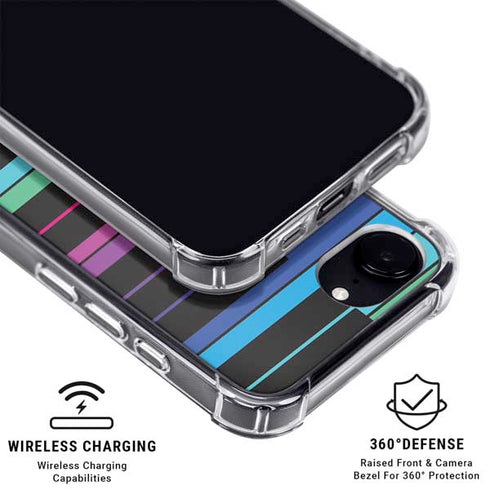 Color Piano Keys iPhone 16e MagSafe Case