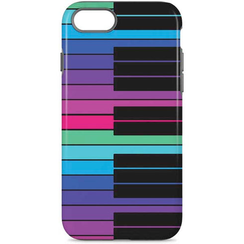 Color Piano Keys iPhone Cases