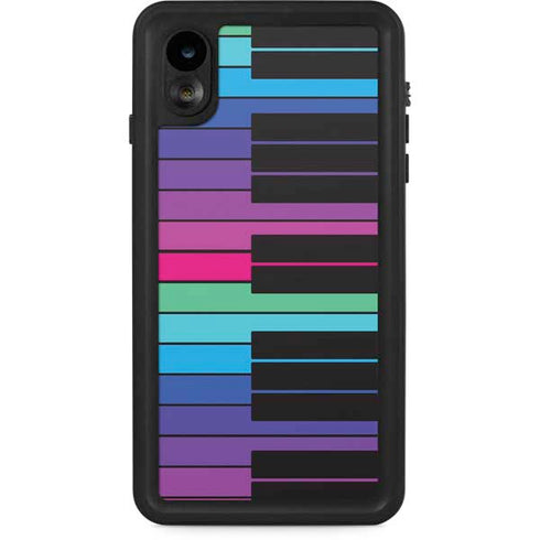 Color Piano Keys iPhone Cases