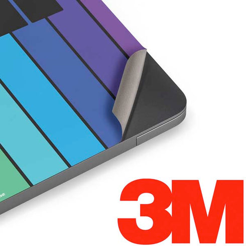 Color Piano Keys Apple MacBook Air Skin