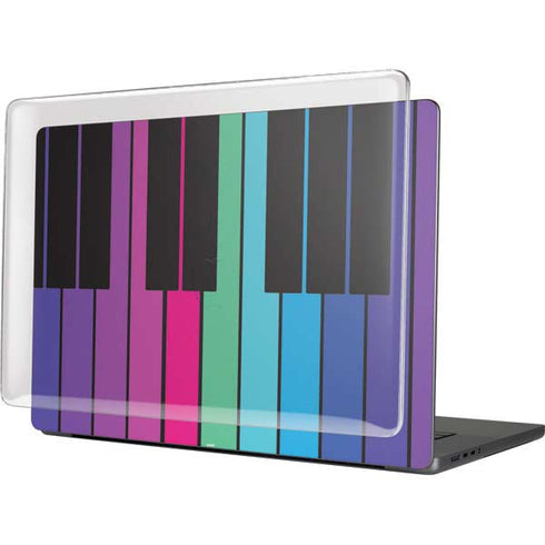 Color Piano Keys MacBook Cases