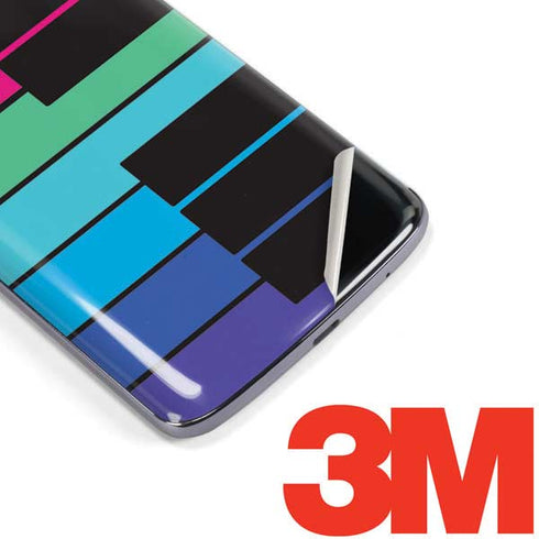 Color Piano Keys Moto E5 Plus Skin