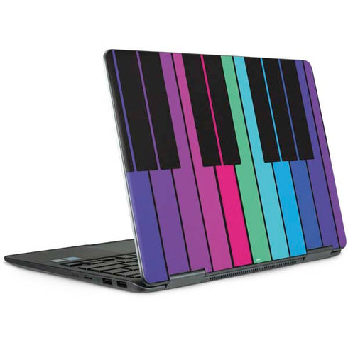 Color Piano Keys Notebook 9 Pro 13in (2017) Skin