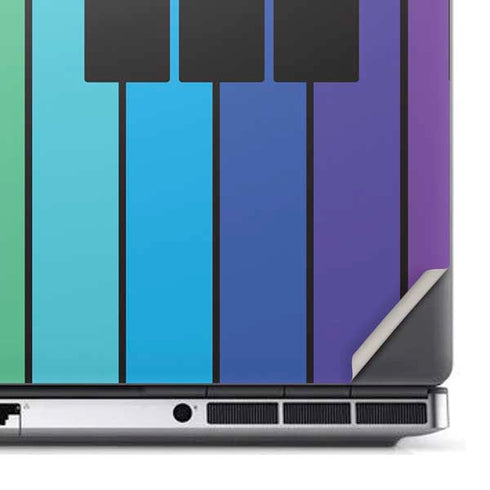 Color Piano Keys Dell Precision Skin