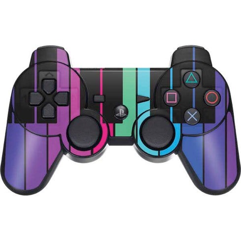 Color Piano Keys PS3 Dual Shock wireless controller Skin