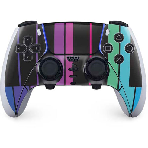 Color Piano Keys PS5 DualSense Edge Pro Controller Skin