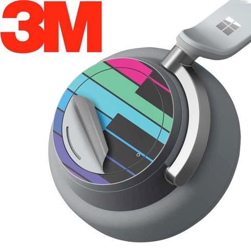 Color Piano Keys Surface Headphones Skin