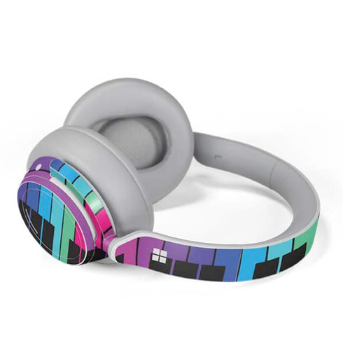 Color Piano Keys Surface Headphones Skin