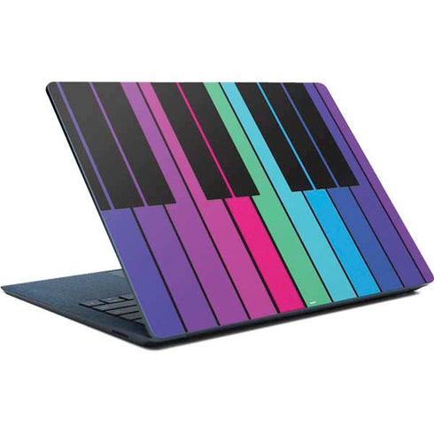 Color Piano Keys Surface Laptop Skin