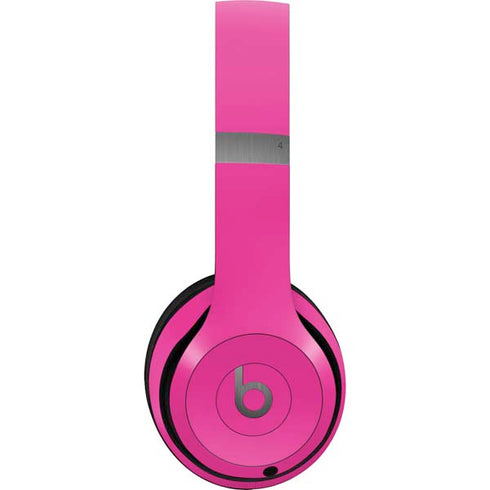 Color Pop Corvette Fusia Beats Solo 4 Wireless Headphones Skin
