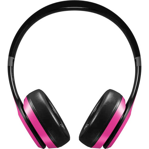 Color Pop Corvette Fusia Beats Solo 4 Wireless Headphones Skin