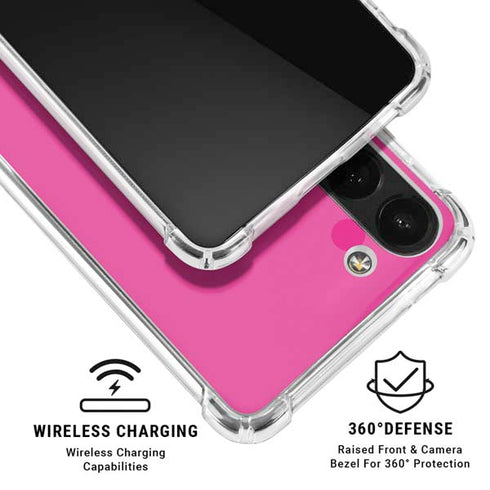 Color Pop Corvette Fusia Galaxy A13 5G Clear Case